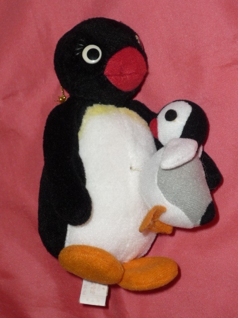 ... редкий ！1996 год  PINGU  pin  ...  мама ＆ pin  ... ... мягкая игрушка  （  товара нет в свободной продаже ）