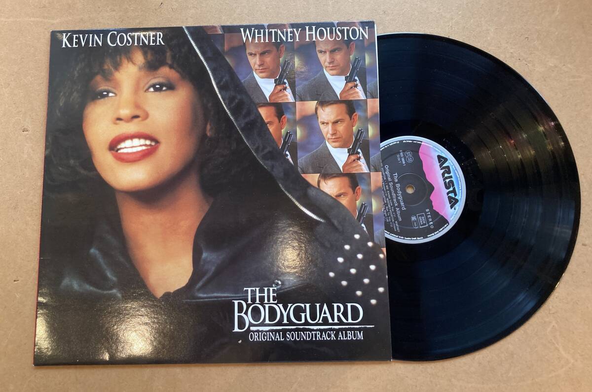 ■レアアナログ■LP/レコード■O.S.T. / The Bodyguard■サントラ■Arista / 07822 18699 1■Whitney Houston■EU Press