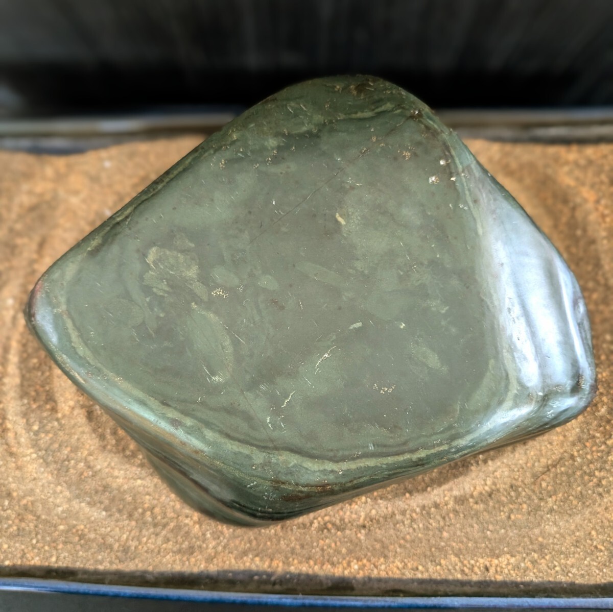 Yahoo!オークション - 【青虎石 北海道 日高】沙流川 青虎石 Yahoo!オークション - 【青虎石 北海道 日高】沙流川 青虎石