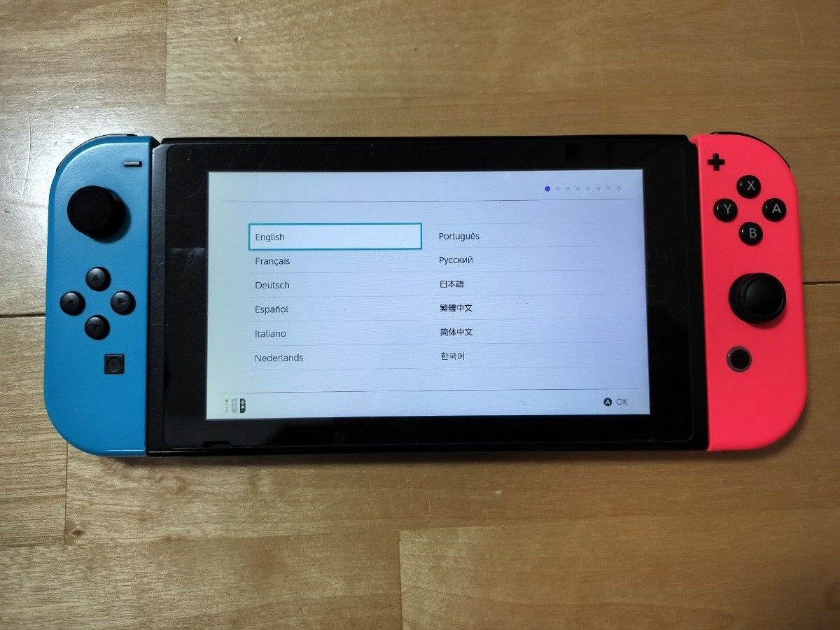 1 動作品 未対策機 Nintendo Switch ニンテンドー スイッチ 本体 1 動作品 未対策機 Nintendo Switch ニンテンドー スイッチ 本体