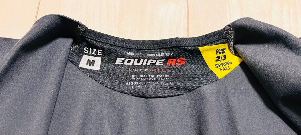 アソスASSOS EQUIPE RS SPRING FALL AERO ジレ M|Yahoo!フリマ アソスASSOS EQUIPE RS SPRING FALL AERO ジレ M|Yahoo!フリマ