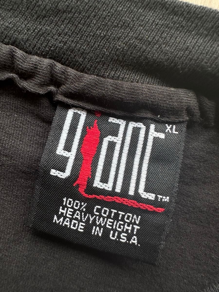 Mega Deth メガデス2サイド プリントXL Giant USA タグシングル Mega Deth メガデス2サイド プリントXL Giant USA タグシングル