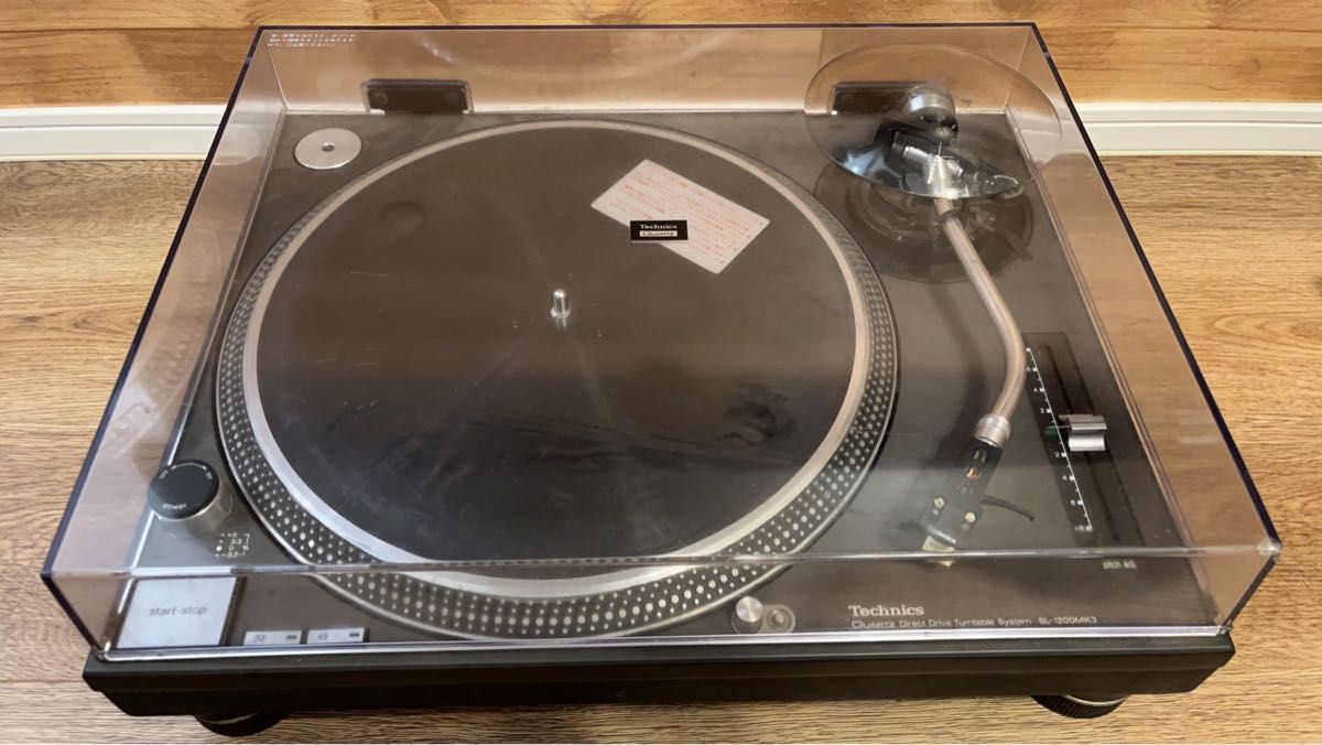 Technics SL-1200MK3 ターンテーブル(カートリッジ付) Technics SL-1200MK3 ターンテーブル レコード針 カートリッジ