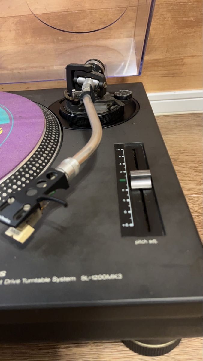 Technics sl-1200 mk3 ターンテーブル カートリッジ付き Technics SL-1200MK3 ターンテーブル レコード針 カートリッジ