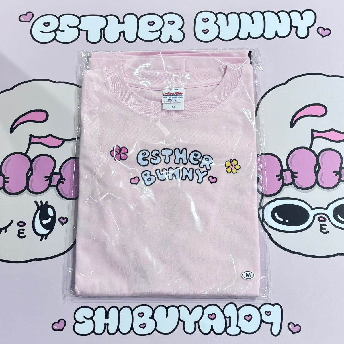 希少プレミア!エスターバニー Tシャツ EstherBunny 渋谷109限定 レア】エスターバニー popup オリジナルTシャツ 渋谷 109コラボ