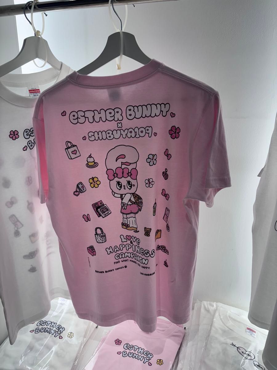 希少プレミア!エスターバニー Tシャツ EstherBunny 渋谷109限定 レア】エスターバニー popup オリジナルTシャツ 渋谷 109コラボ