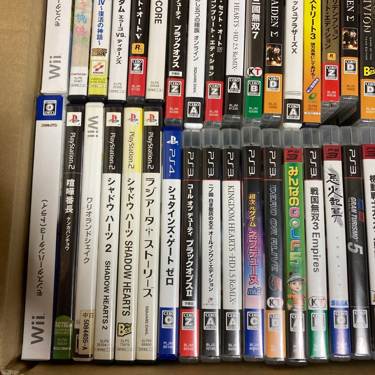 ゲームソフト まとめ売り ps3 ps2 ps4 wii など 50本以上|Yahoo ゲームソフト まとめ売り ps3 ps2 ps4 wii など 50本以上|Yahoo