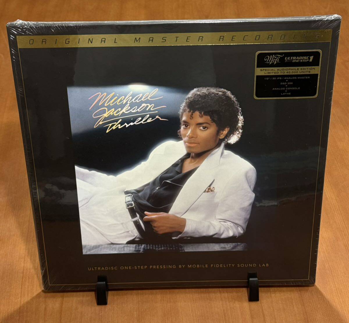 Mofi Ultradisc one-step Michael Jackson “Thriller” 【SEALED】 未開封品　【限定Limited#2194/40000】LP