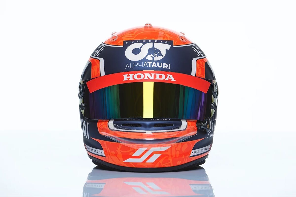 角田裕毅 2021 F1ヘルメット 1/1(アルファタウリ・ホンダF1 角田裕毅 2021 F1ヘルメット 1/1(アルファタウリ・ホンダF1