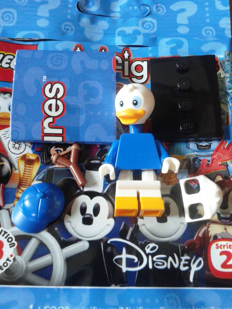  rare!te.-i Lego Disney mini figure 71024 Mini fig series 2 regular goods Duck tail 