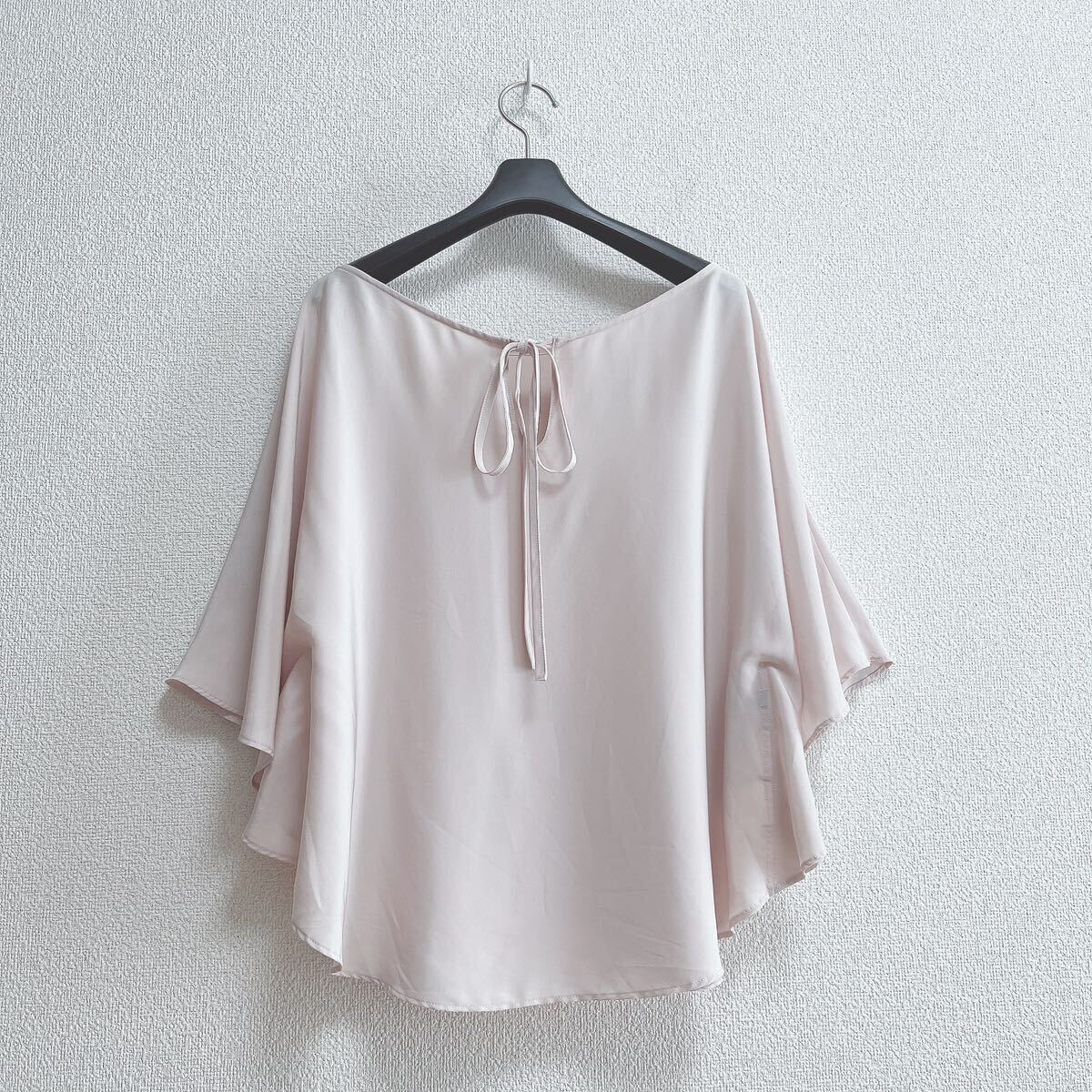 iCB I si- Be *... cape blouse 9 pink beige * tops mantle Onward . mountain 23 district Area Free Bay jibeige