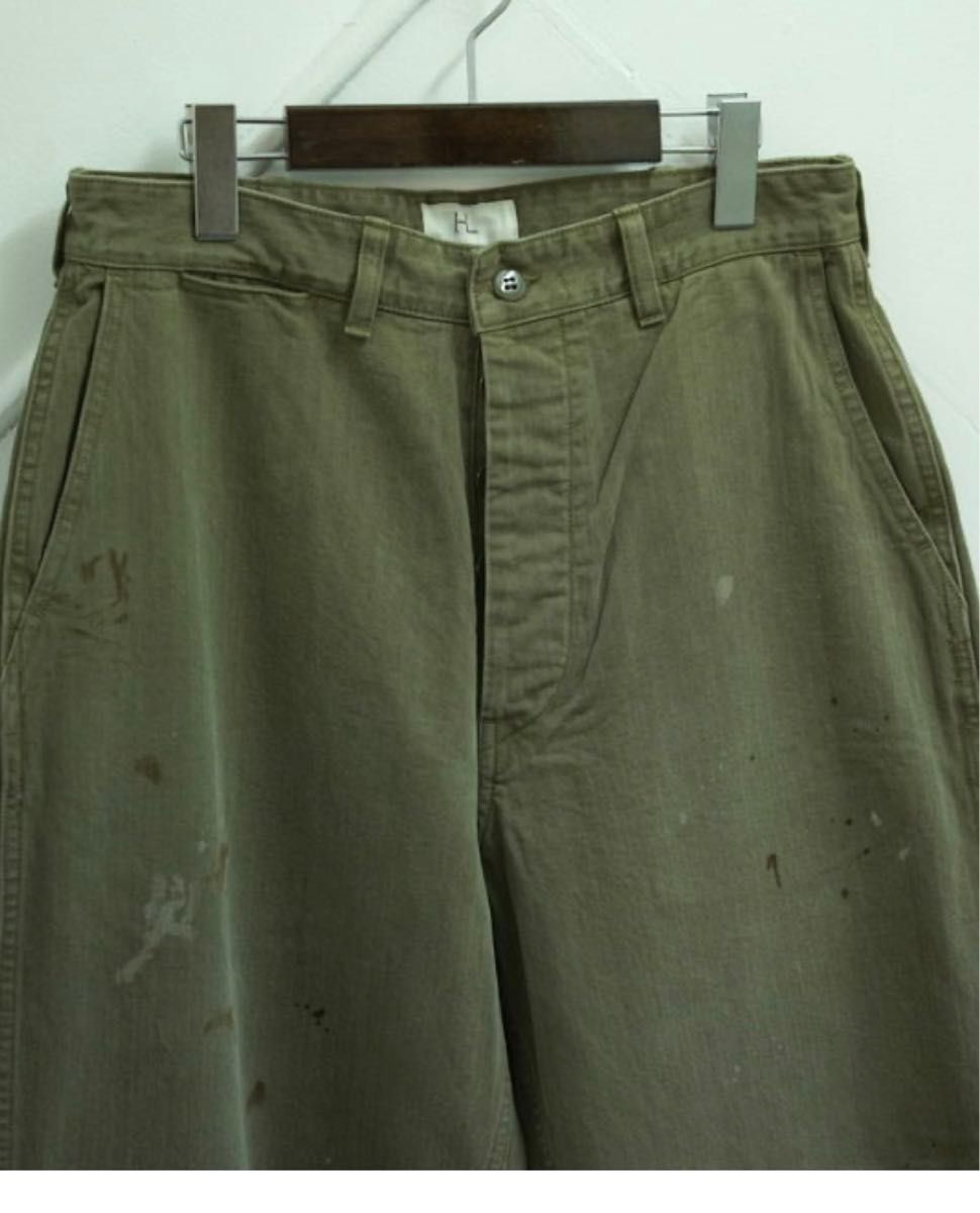 24Aw HERILL ヘリル USMC HBT Pants パンツ ミリタリー 50 000円 24Aw HERILL ヘリル USMC HBT Pants パンツ ミリタリー 50 000円