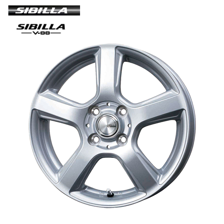 送料無料 トピー SIBILLA V 88 4.5J-13 +45 4H-100 (13インチ) 4H100 4.5J+45【1本単品 新品】