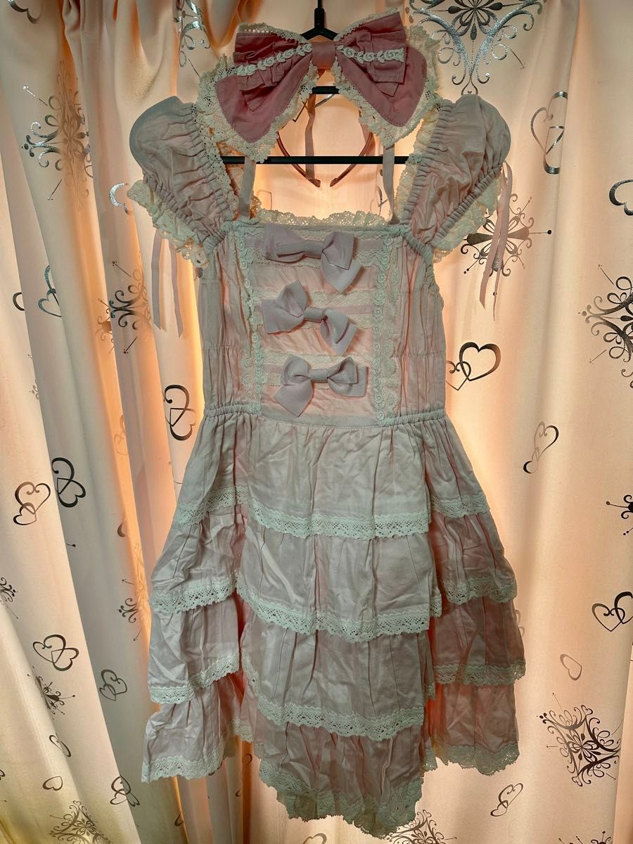 BABY THE STARS SHINE BRIGHT リボンミルキーシュガージャンパー BABY THE STARS SHINE BRIGHT リボンミルキーシュガージャンパー