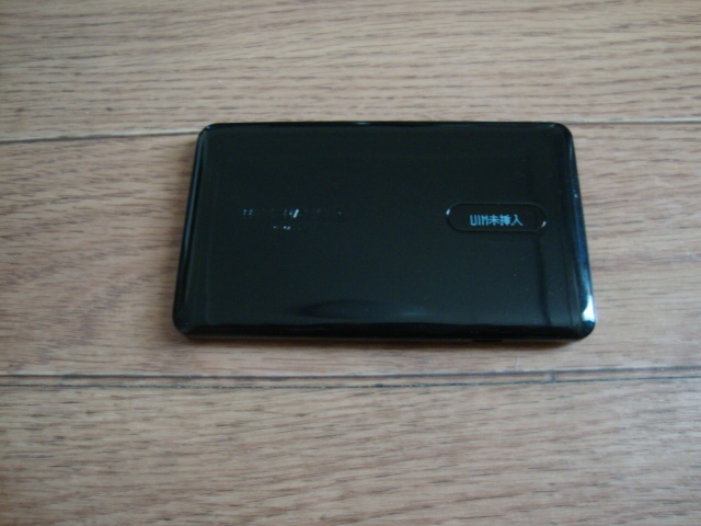 ★ UQ WiMAX Wi-Fi WALKER WiMAX2+ NAD11 ブラック WiMAX Speed Wi-Fi ★