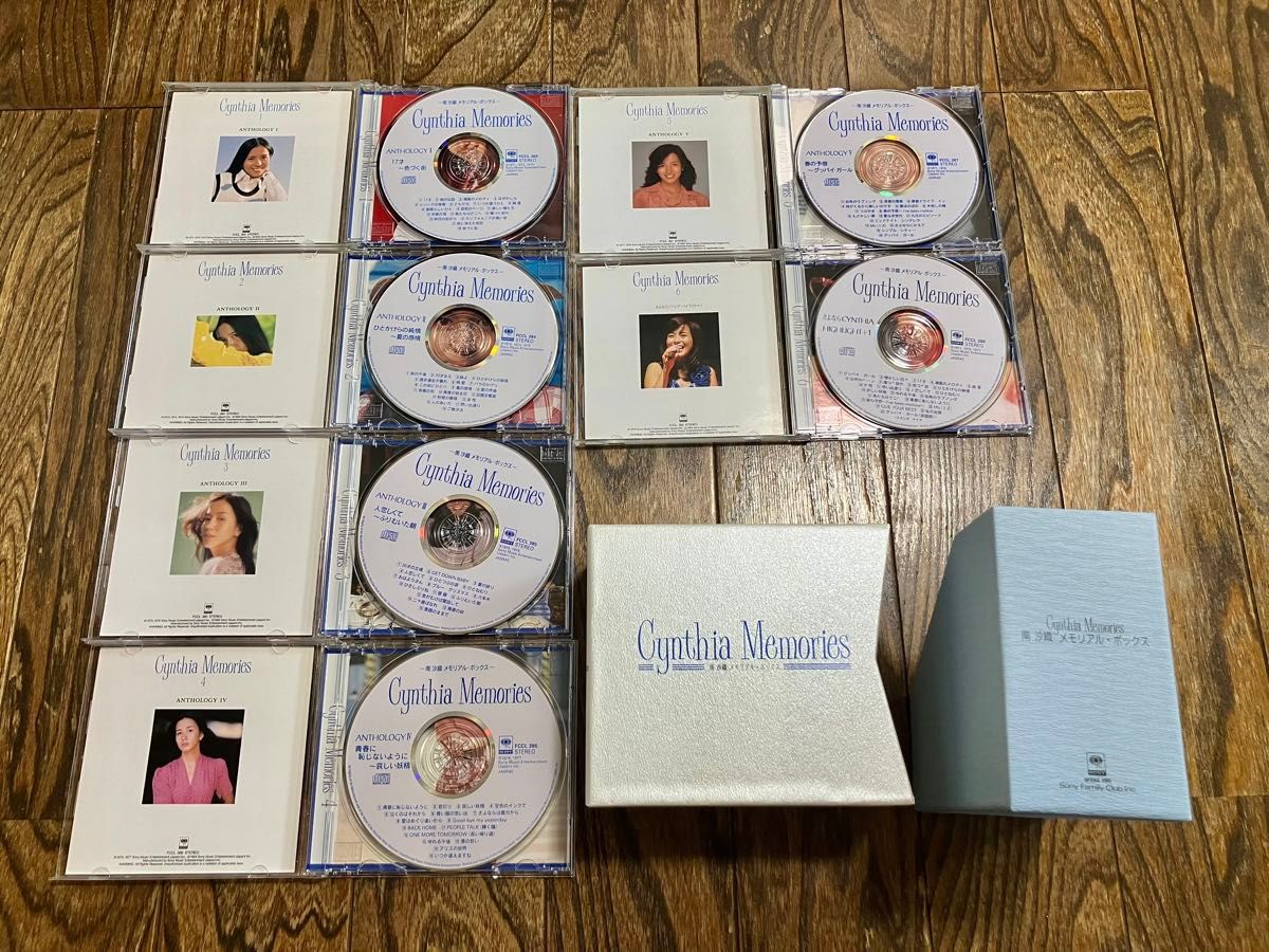 南沙織 メモリアル・ボックス Cynthia Memories 6枚組CD BOX