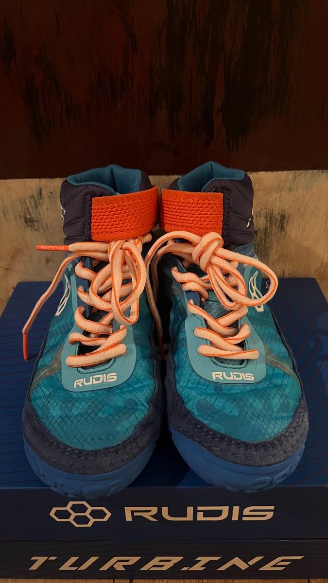 RUDIS レスリングシューズ ボクシングシューズ 21cm(箱付き RUDIS レスリングシューズ ボクシングシューズ 21cm(箱付き