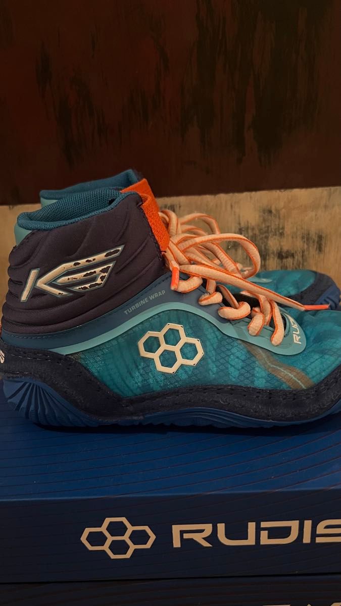 RUDIS レスリングシューズ ボクシングシューズ 21cm(箱付き RUDIS レスリングシューズ ボクシングシューズ 21cm(箱付き