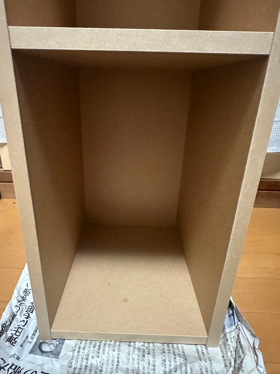MUJI 無印良品 パルプボードカラーボックス・スリム・5段 MUJI 無印良品 パルプボードカラーボックス・スリム・5段