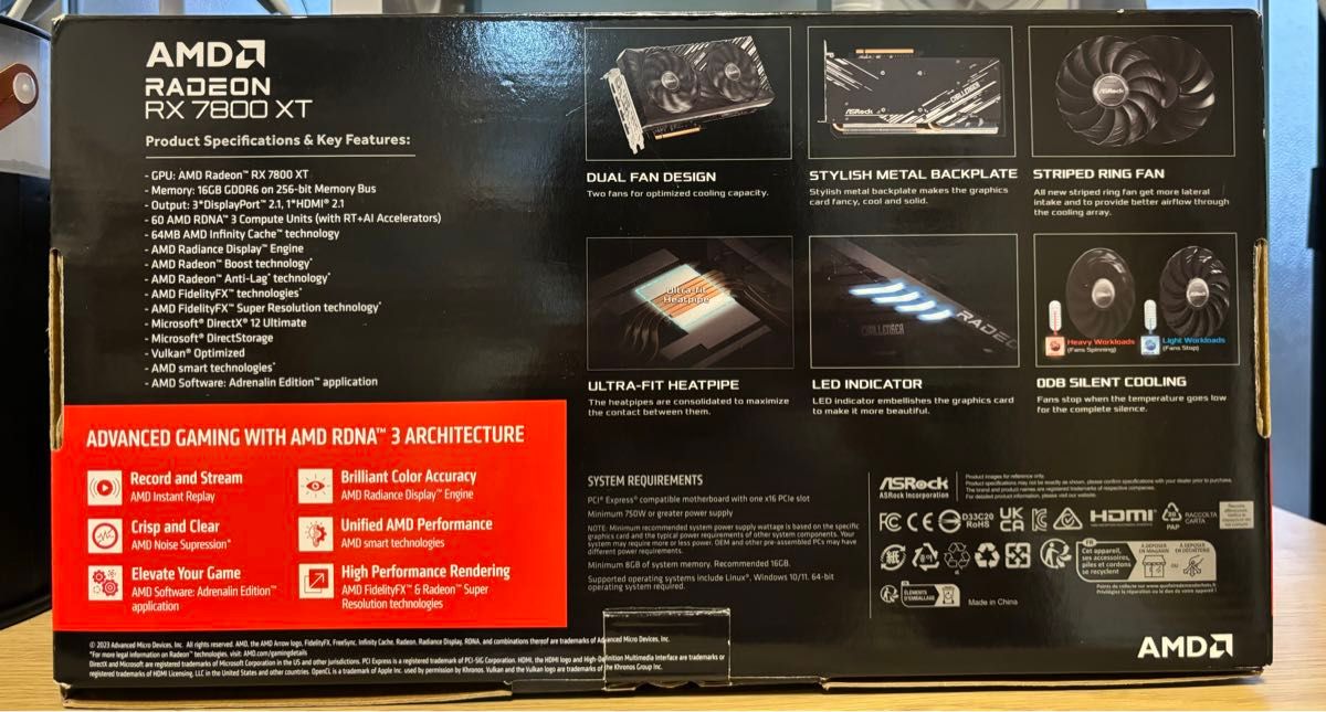 ASROCK Radeon RX 7800 XT Challenger 16GB OC|Yahoo!フリマ ASROCK Radeon RX 7800 XT Challenger 16GB OC|Yahoo!フリマ