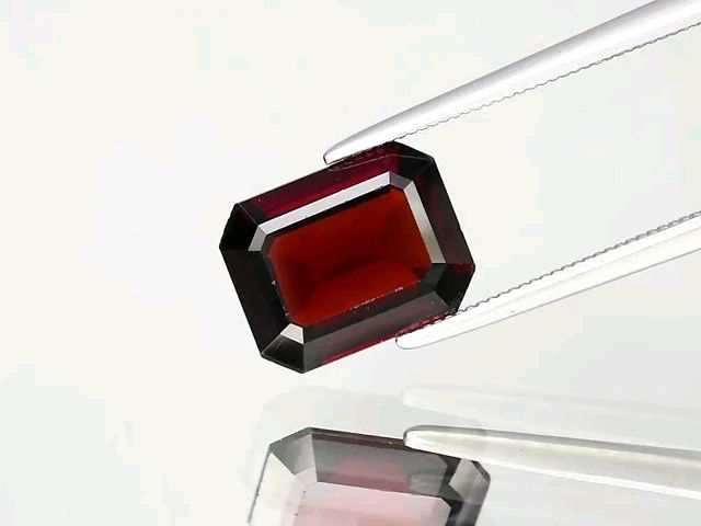 No.356 オレンジガーネット 約3.22ct 約10mm×8mm アフリカ産