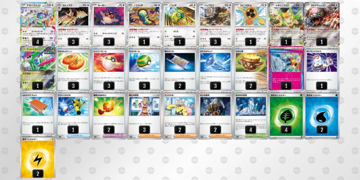 ポケカ四天王・ササキ ヒロム直伝 テラパゴスex 構築済みデッキ ポケカ四天王・ササキ ヒロム直伝 テラパゴスex 構築済みデッキ