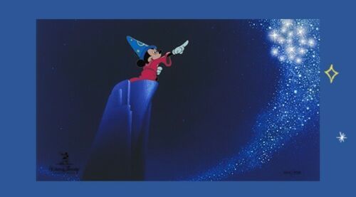 Disney　ディズニー　ミッキー　ファンタジア　セル画　原画　限定　レア　入手困難　希少_画像1