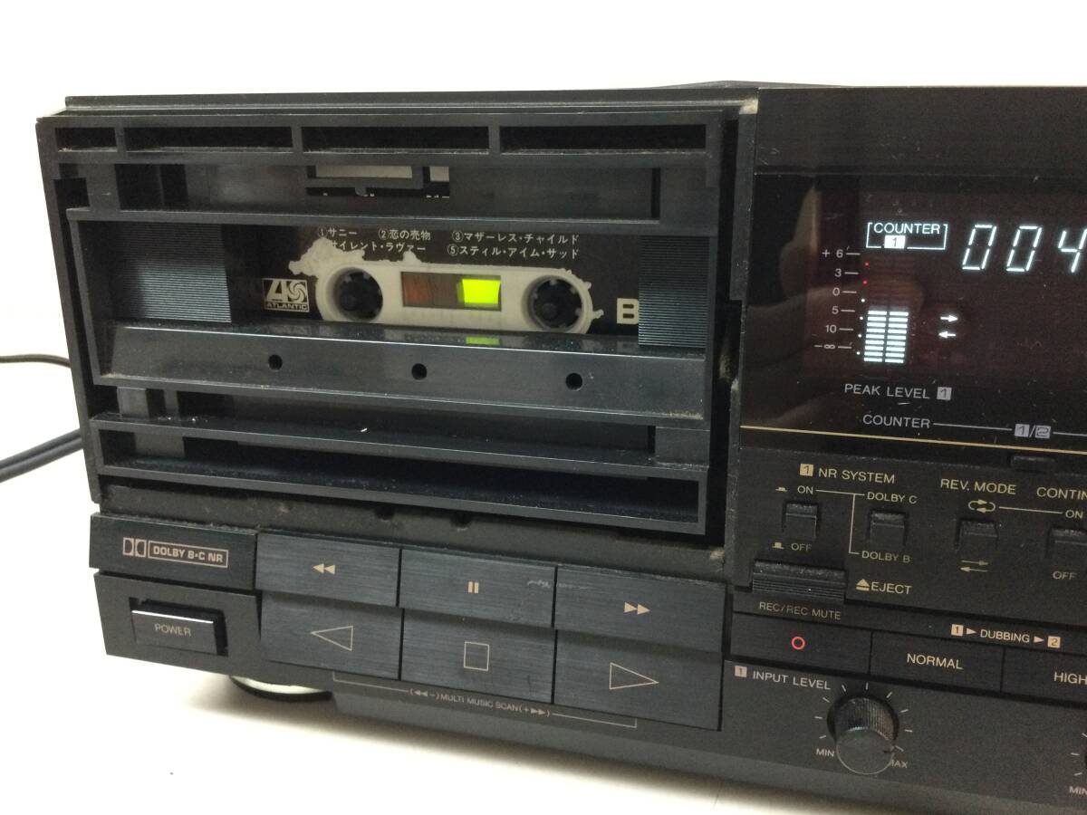 Victor ビクター TD-E7000 ダブル リバース カセットデッキ(一般 Victor ビクター TD-E7000 ダブル リバース カセットデッキ(一般