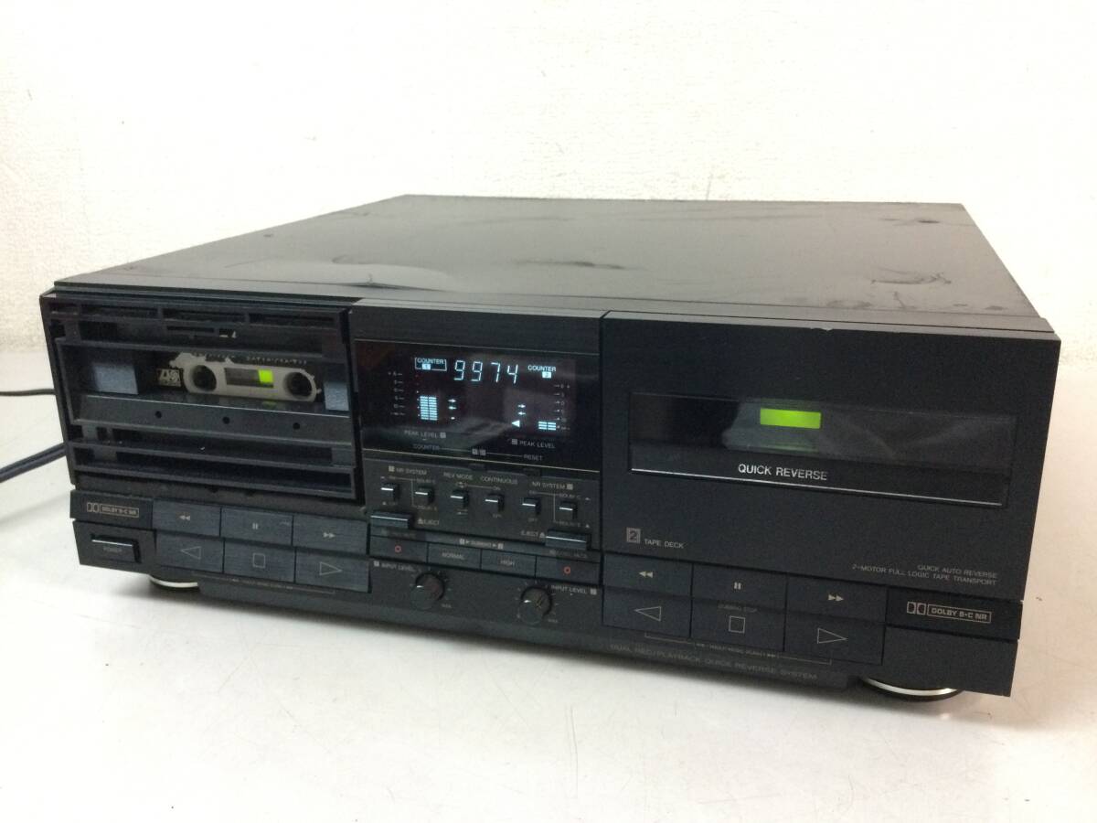 Victor ビクター TD-E7000 ダブル リバース カセットデッキ(一般 Victor ビクター TD-E7000 ダブル リバース カセットデッキ(一般