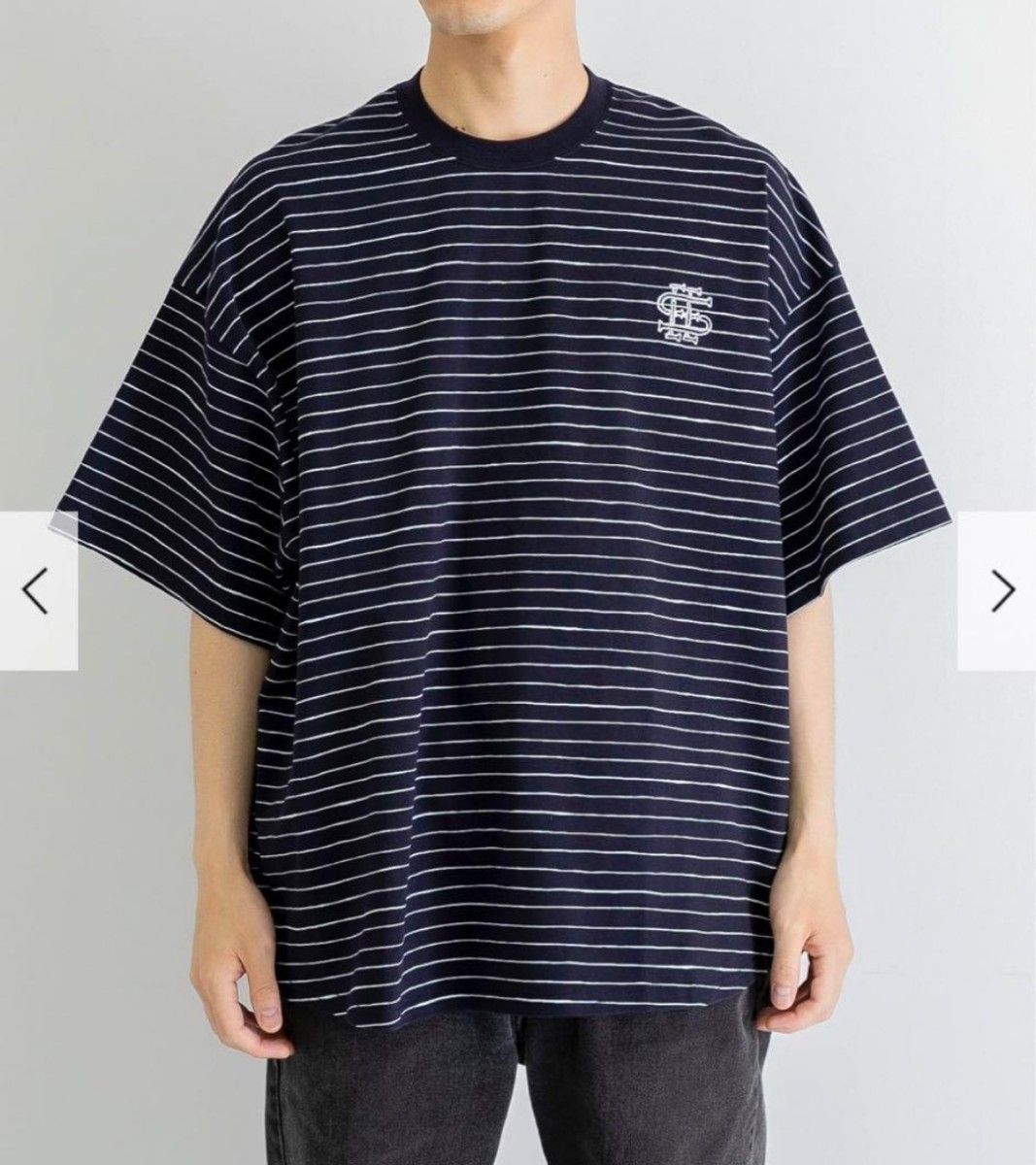 SEE SEE シーシー SUPER BIG BORDER SHORT-SLEEVE TEE ボーダー SEE SEE シーシー SUPER BIG BORDER SHORT-SLEEVE TEE ボーダー