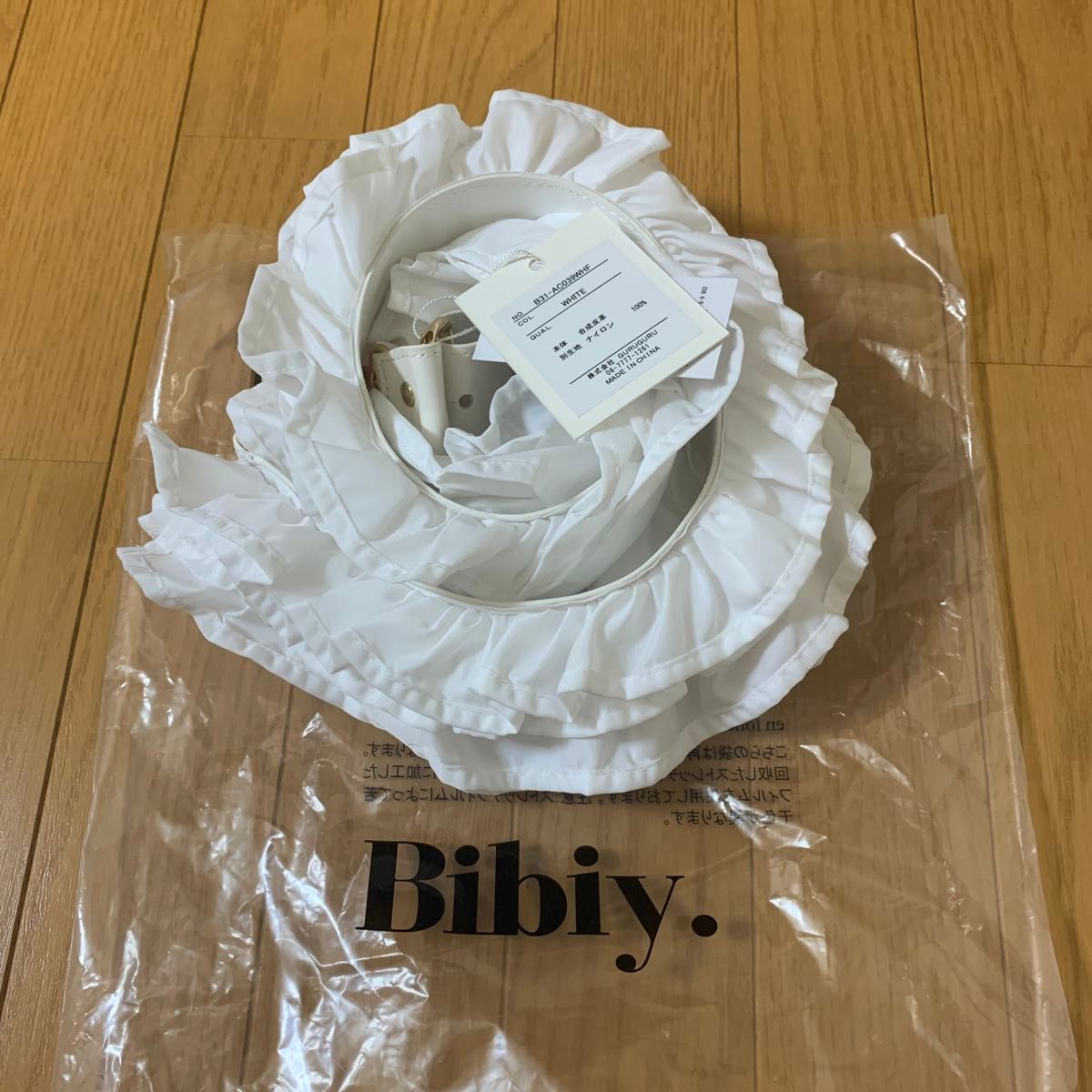 新品 Bibiy フリルストラップ ホワイト|Yahoo!フリマ(旧PayPay 新品 Bibiy フリルストラップ ホワイト|Yahoo!フリマ(旧PayPay