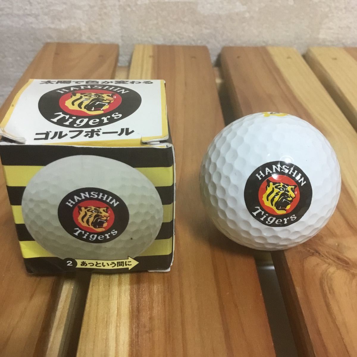 ヤフオク 阪神タイガース ゴルフボール 色が変わる変化球 ヤフオク 阪神タイガース ゴルフボール 色が変わる変化球
