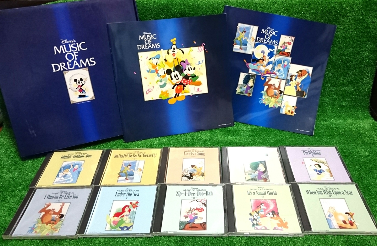 ディズニーのミュージックオブドリームス CD10枚セット Disney's ディズニーのミュージックオブドリームス CD10枚セット Disney's