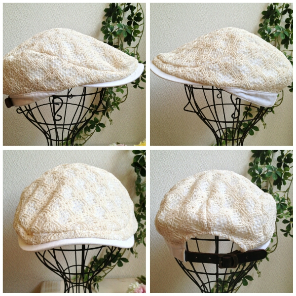 *MATERIAL GIRL Material Girl *... плетеный гонки кепка hunting cap 