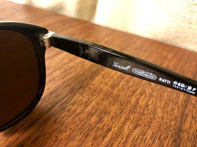新品 未使用 Persol RATTI ペルソール ラッティ 649-2 シール 新品 未使用 Persol RATTI ペルソール ラッティ 649-2 シール