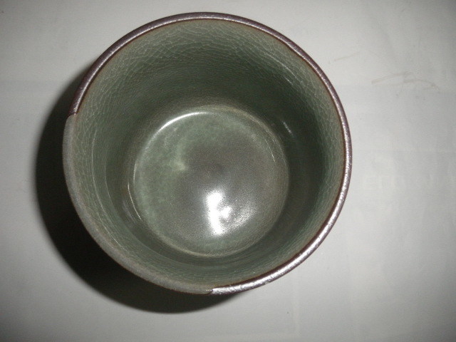 九州の焼きもの　小石原焼　筒茶碗　茶道具　茶陶　味わいの一品もの_画像6