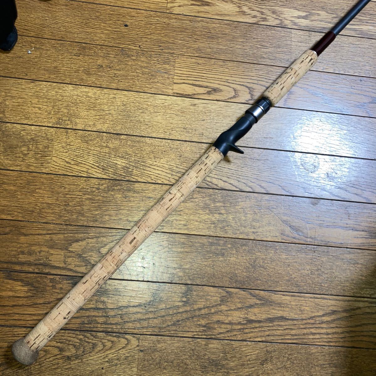 即決 美品 日本製 老舗雷魚ロッド 三種の神器 特注品 オオノ 即決 美品 日本製 老舗雷魚ロッド 三種の神器 特注品 オオノ