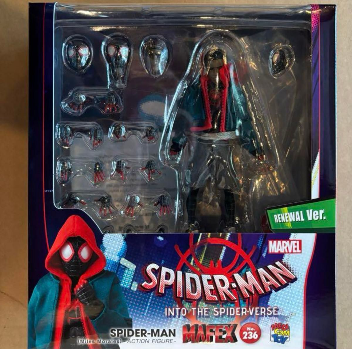 MAFEX SPIDER-MAN スパイダーマン マイルス モラレス Miles MAFEX SPIDER-MAN スパイダーマン マイルス モラレス Miles