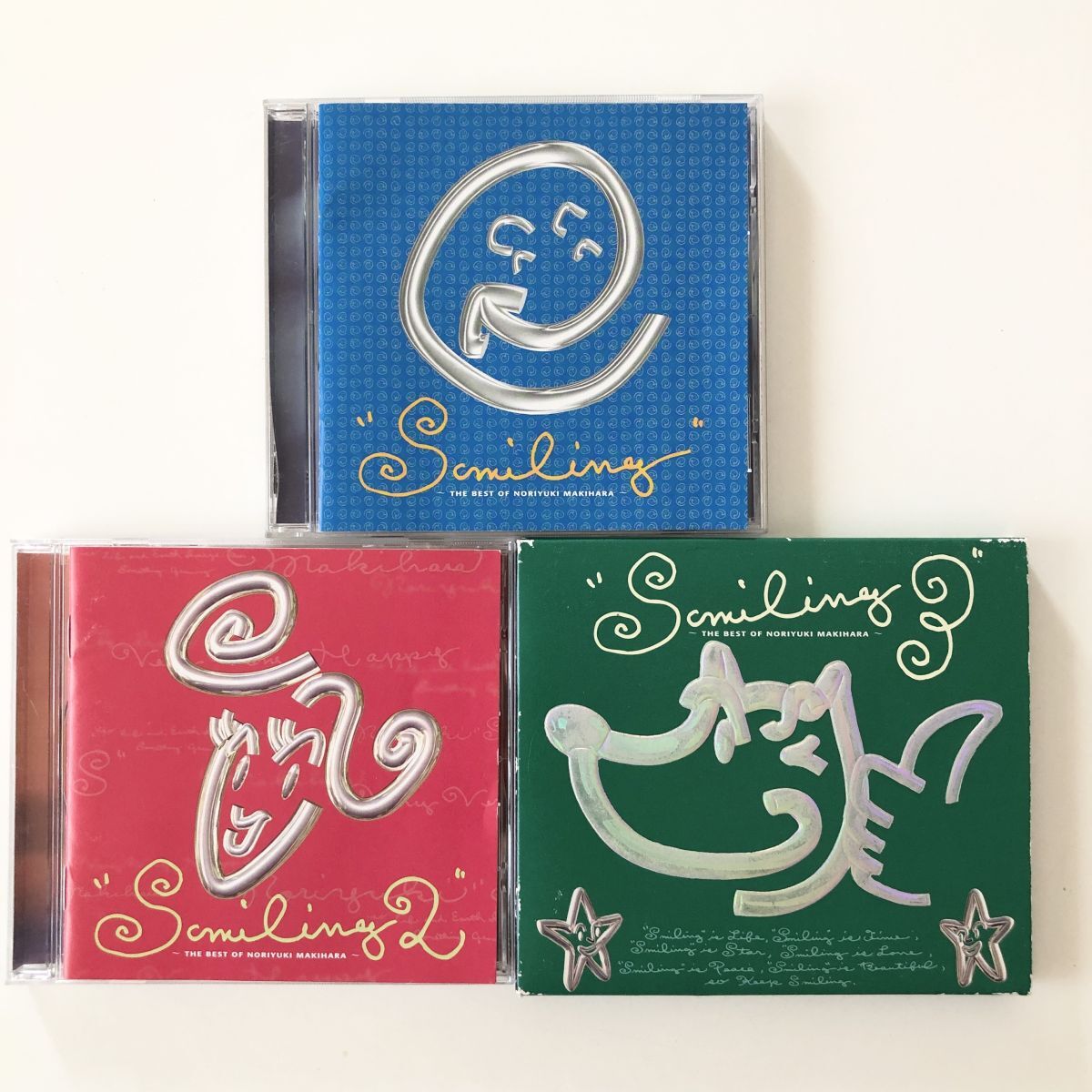 B29688 CD SMILING THE BEST OF NORIYUKI MAKIHARA 槇原敬之 3枚 B29688 CD SMILING THE BEST OF NORIYUKI MAKIHARA 槇原敬之 3枚