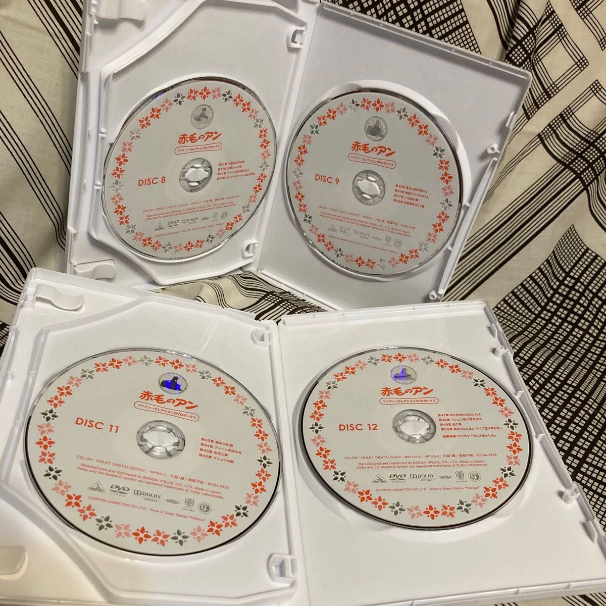 赤毛のアン ファミリーセレクションDVDボックス disk12枚 全50章 赤毛のアン ファミリーセレクションDVDボックス disk12枚 全50章
