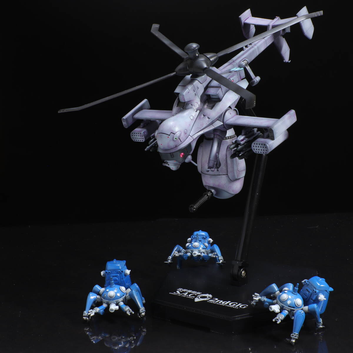 攻殻機動隊 S.A.C 2nd GIG ジガバチAV 全長約180mm 1/72 壽屋 攻殻機動隊 S.A.C 2nd GIG ジガバチAV 全長約180mm 1/72 壽屋
