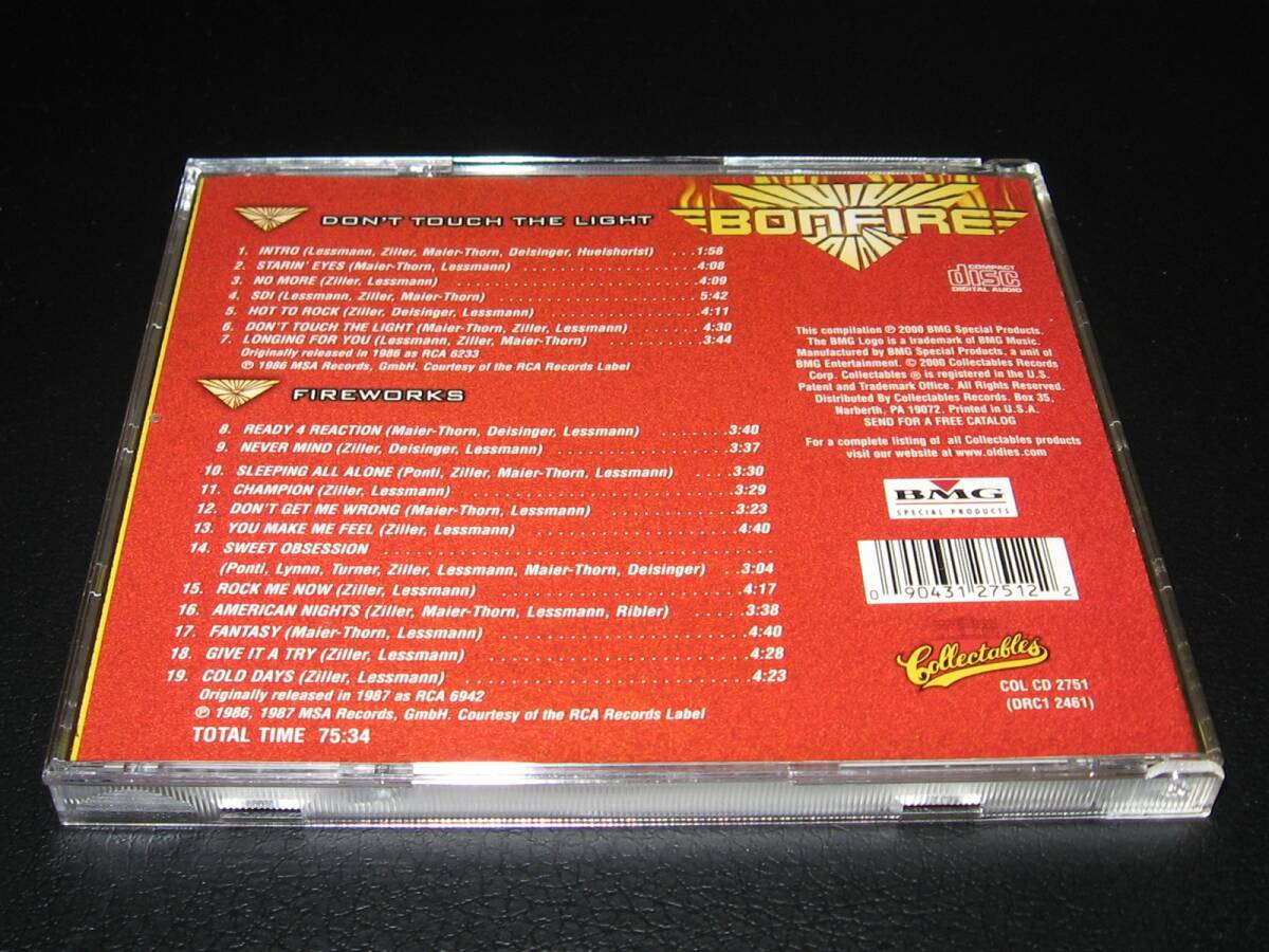 ボンファイア 2 in 1 CD BONFIRE / 禁断の炎 Don't Touch the ボンファイア 2 in 1 CD BONFIRE / 禁断の炎 Don't Touch the