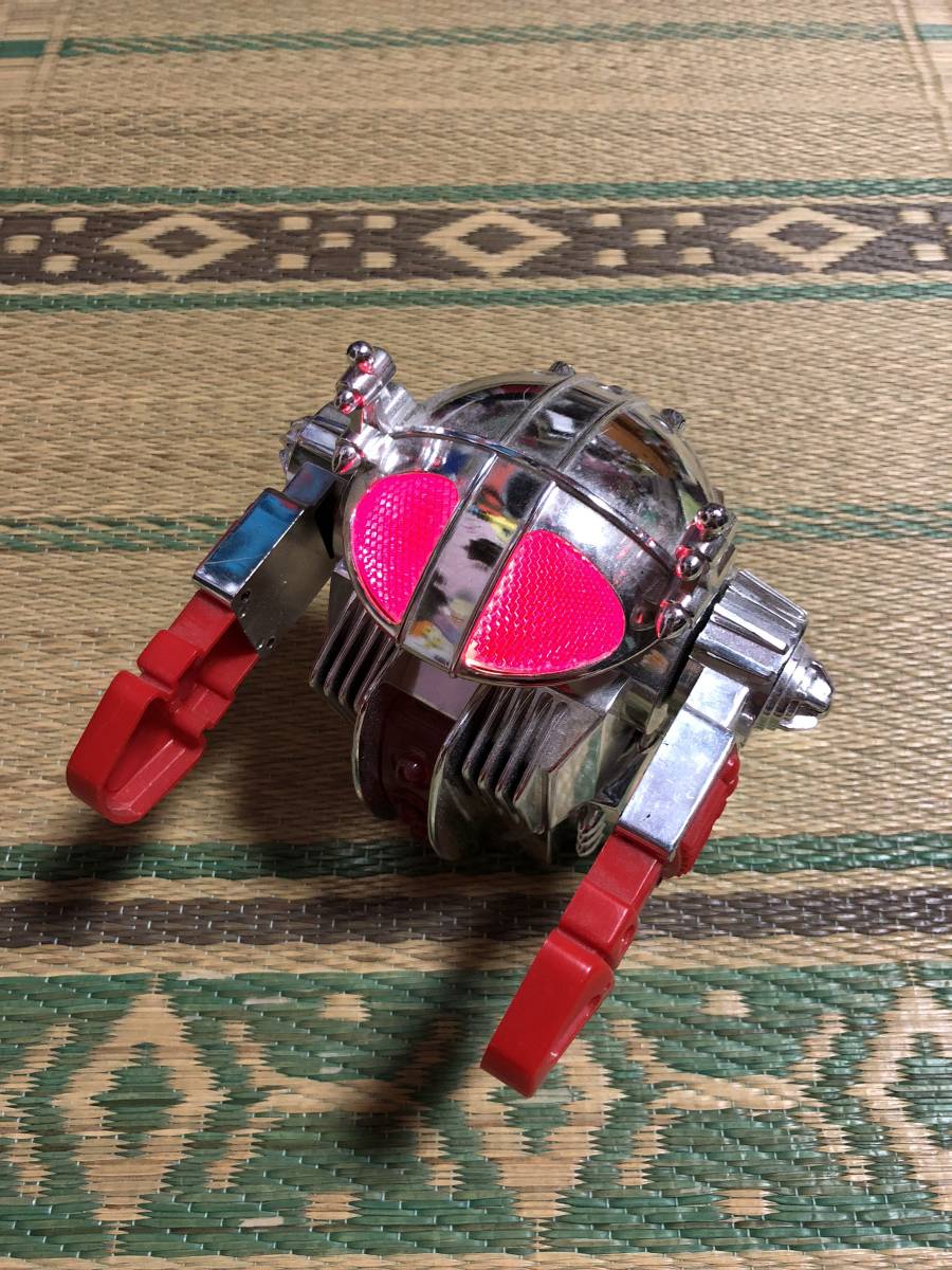 メーカー不明 レトロ おもちゃ メッキ 赤 ロボット MADE IN JAPAN 希少 レア 廃盤 人気 マニア コレクター 珍品_画像4