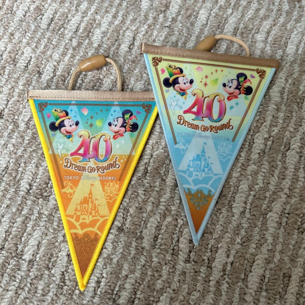 超爆安 非売品】40周年 サンクスデー ガーランド 東京ディズニー 超爆安 非売品】40周年 サンクスデー ガーランド 東京ディズニー
