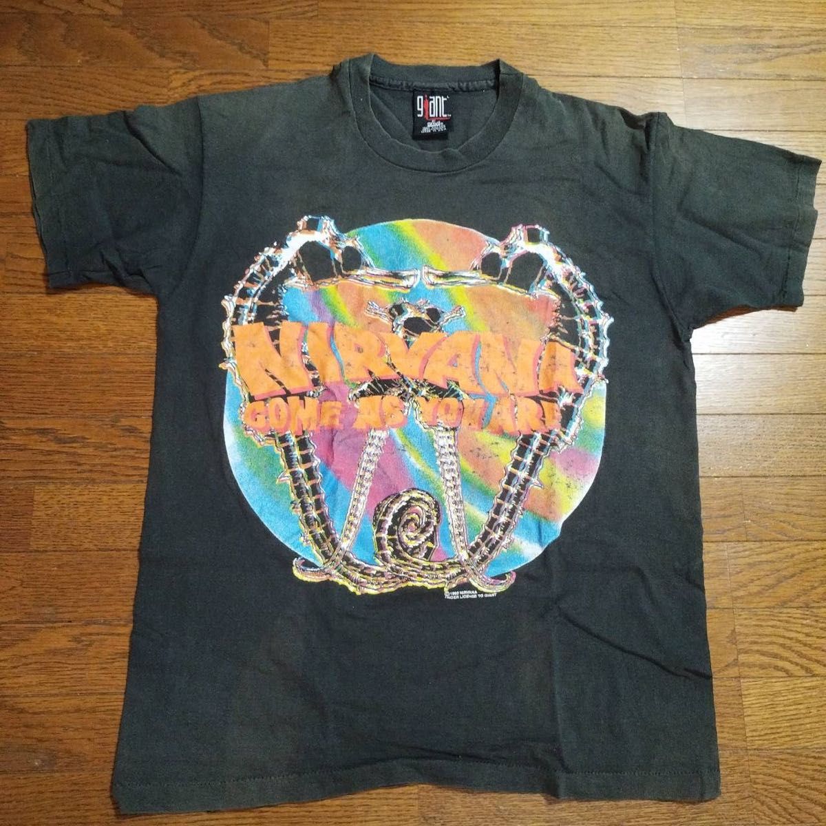 90s NIRVANA COME AS YOU ARE ニルヴァーナ Tシャツmade in USA 90s NIRVANA COME AS YOU ARE ニルヴァーナ Tシャツmade in USA