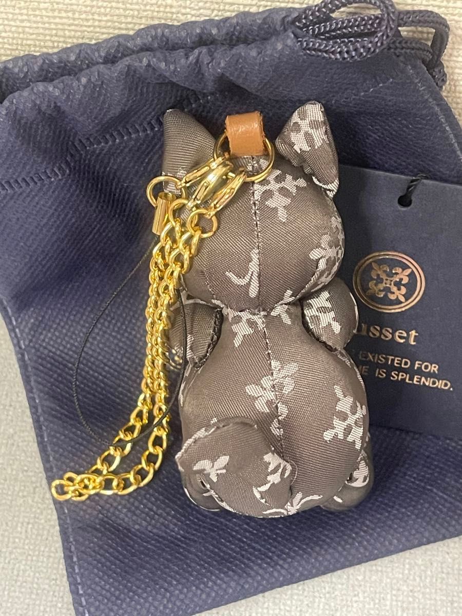 レア》《タグあり新品》 ラシット russet バッグ チャーム ねこ レア》《タグあり新品》 ラシット russet バッグ チャーム ねこ
