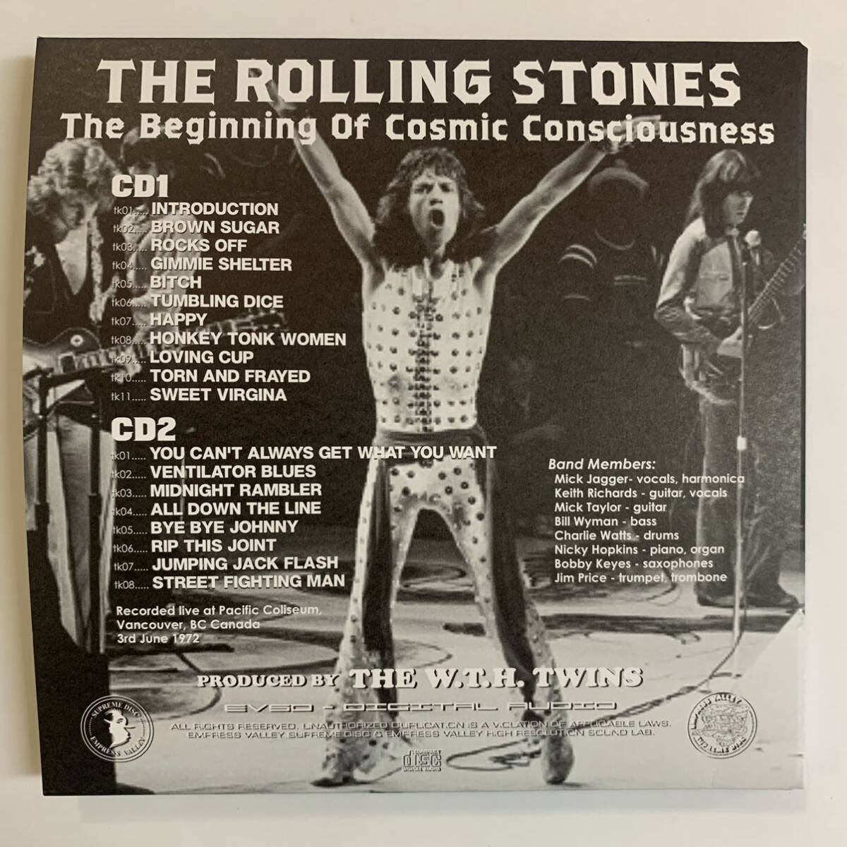 ローリング・ストーンズ「バンクーバー暴動」empress valley Yahoo!オークション - THE ROLLING STONES / BEGINNING OF