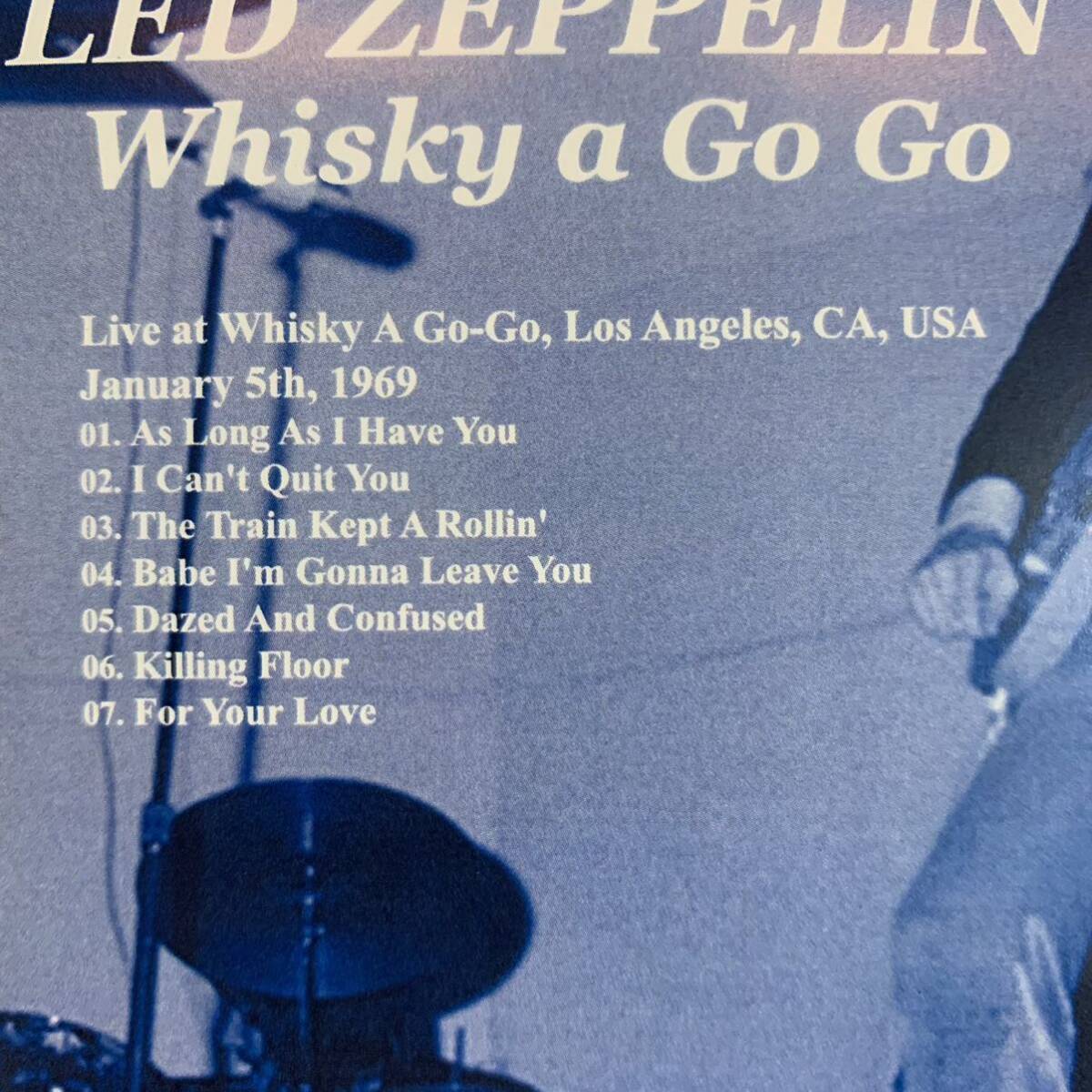 LED ZEPPELIN 黄金の夜明け団 未開封 LED ZEPPELIN / Whisky A Go Go「米国侵攻開始」(CD) Pro Use
