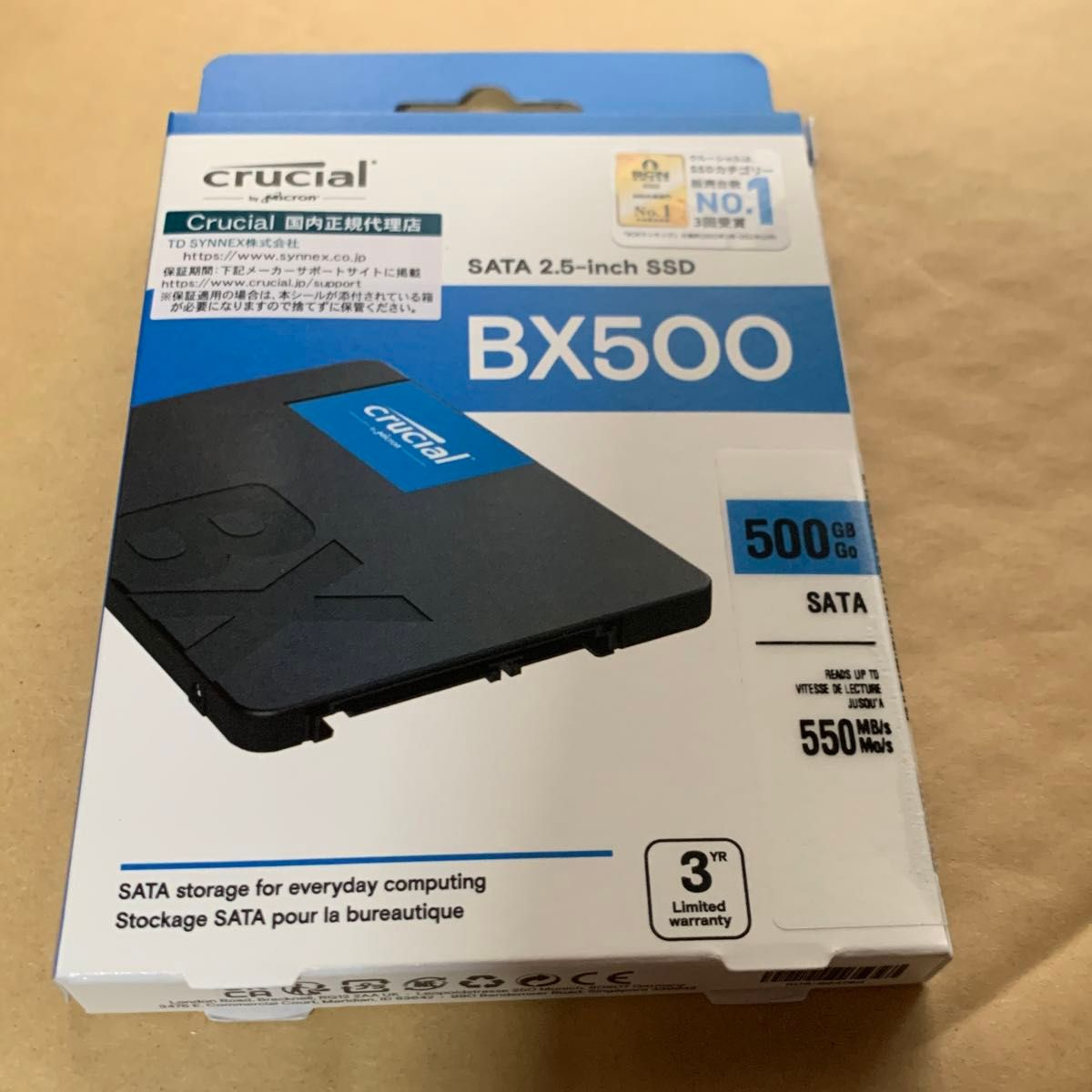 Crucial 500GB 2 5インチ SSD BX500 CT500BX500SSD1|Yahoo Crucial 500GB 2 5インチ SSD BX500 CT500BX500SSD1|Yahoo