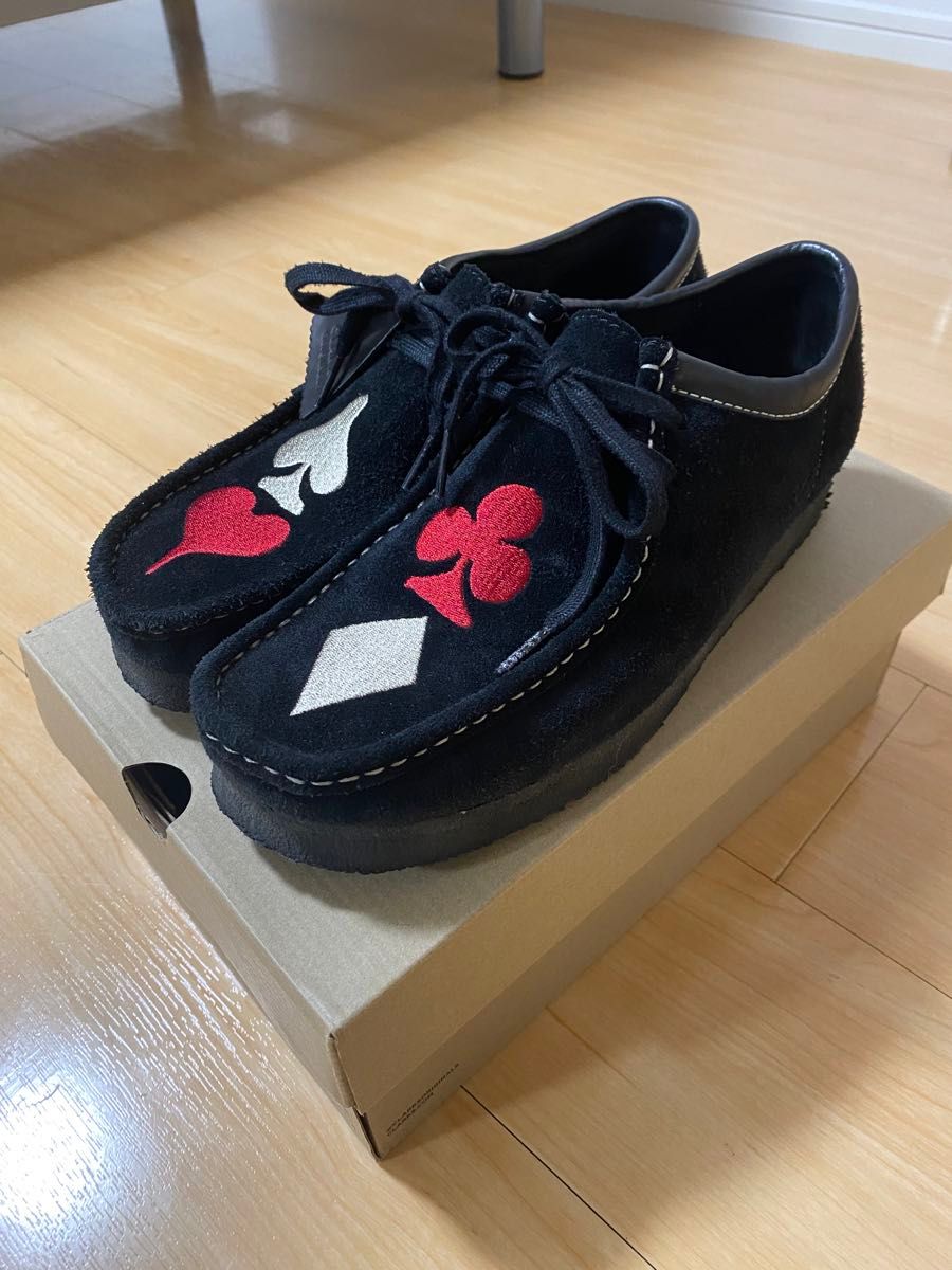 即日配送】STUSSY Clarks wallabee ステューシー クラークス 26 即日配送】STUSSY Clarks wallabee ステューシー クラークス 26